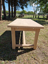 Charger l'image dans la galerie, Ensemble table de ferme et bancs