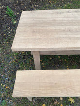 Charger l'image dans la galerie, Ensemble table de ferme et bancs
