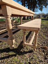 Charger l&#39;image dans la galerie, Ensemble table de ferme et bancs
