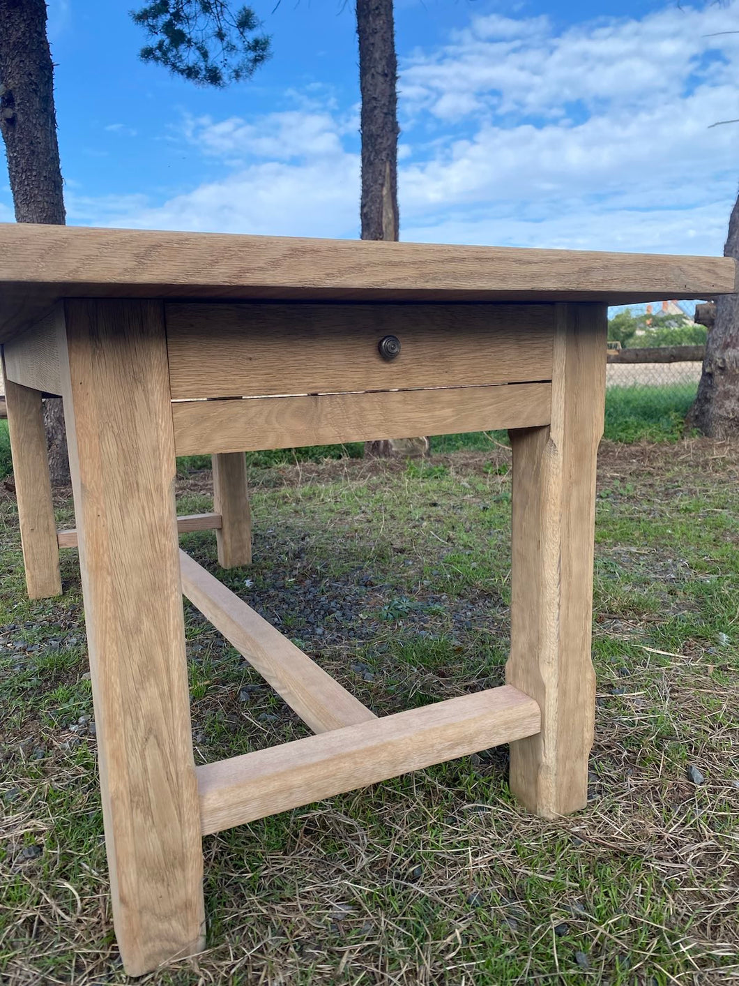 Table de ferme avec rallonges