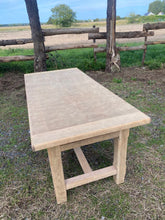 Charger l&#39;image dans la galerie, Table de ferme avec rallonges
