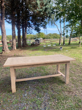 Charger l&#39;image dans la galerie, Table de ferme avec rallonges
