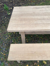 Charger l&#39;image dans la galerie, Ensemble table de ferme et bancs

